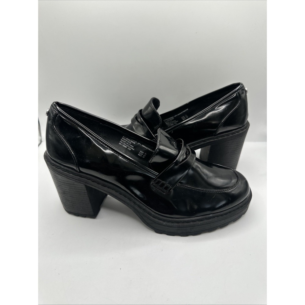Madden NYC Y2K Whimsigoth Platform Loafers 10 Patent Leather Chunky Academia